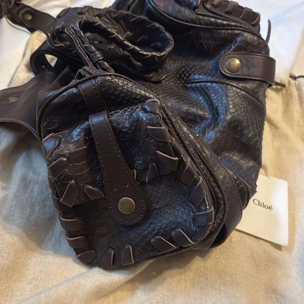 Authentic Chloe Silverado handbag